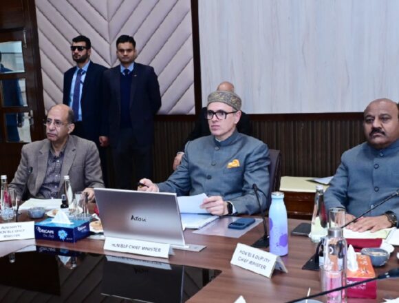 CM Omar Abdullah reviews PW(R&B) department projects, stresses on timely completion, quality execution