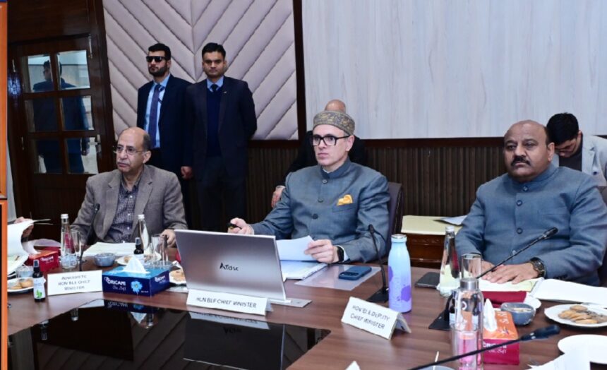 CM Omar Abdullah reviews PW(R&B) department projects, stresses on timely completion, quality execution