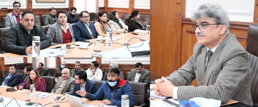 CS finalises the plan to ‘Transform Skilling Ecosystem in J&K’