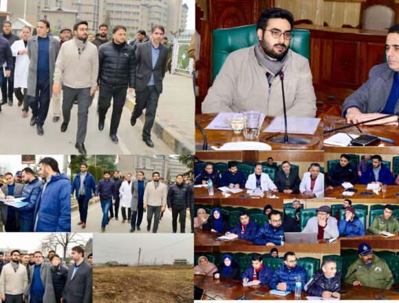 DC Srinagar, Director SKIMS take spot review of infrastructure upgradation & developmental needs of the Institute