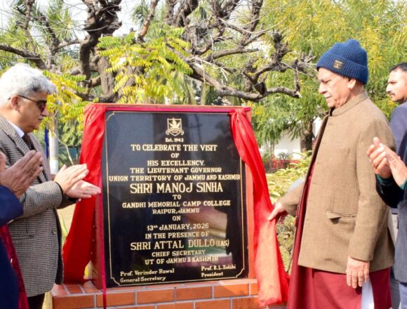 Lieutenant Governor launches special edition of Hindu Education Society Kashmir’s Sangarmal magazine