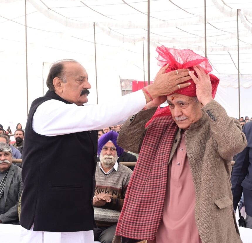 LG attends 7th Annual Day Celebration of Guidance & Career Counselling Cell for Youth Development (GCC), Gurha Slathia at Samba