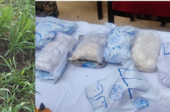 Heroin-Seized-1024x383 Rs: 40 crore heroin recovered in suspected drone drop near IB in R S Pura
