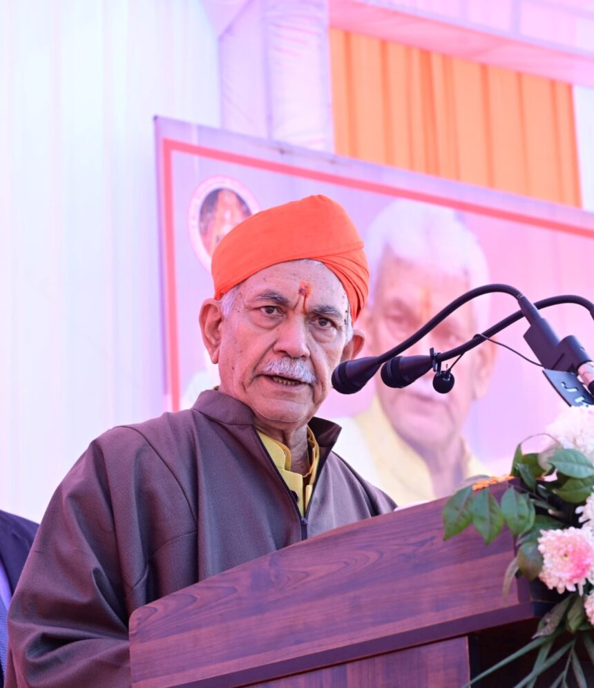 ‘India Rising as Spiritual and Scientific Superpower’: LG Sinha at Mahashivratri Celebrations