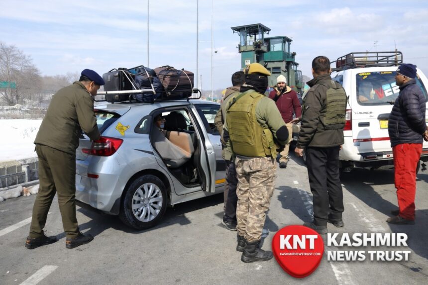 Security grid intensified on Srinagar-Jammu Highway ahead of Home Minister visit