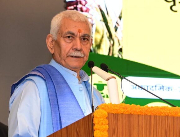 “Agriculture First Will Secure Viksit Bharat & Aatma-Nirbhar J&K”: LG Sinha Unveils AI-Driven Roadmap at SKUAST Summit