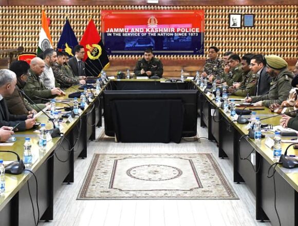 “All-Out Preparedness Needed for Forthcoming Events”: IGP Kashmir Reviews Security