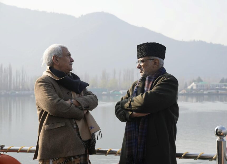 Vice-President Radhakrishnan Mesmerized by Dal Lake’s Beauty, Lauds J&K’s Transformation