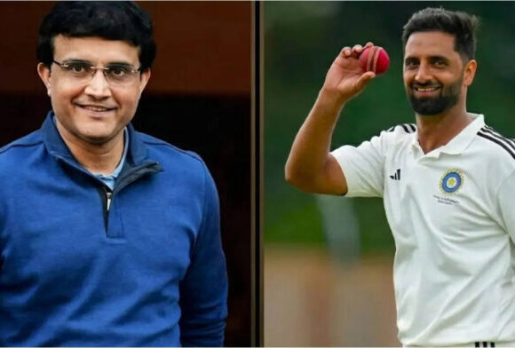 Auqib Nabi On His Way To National Colours, Says Sourav Ganguly