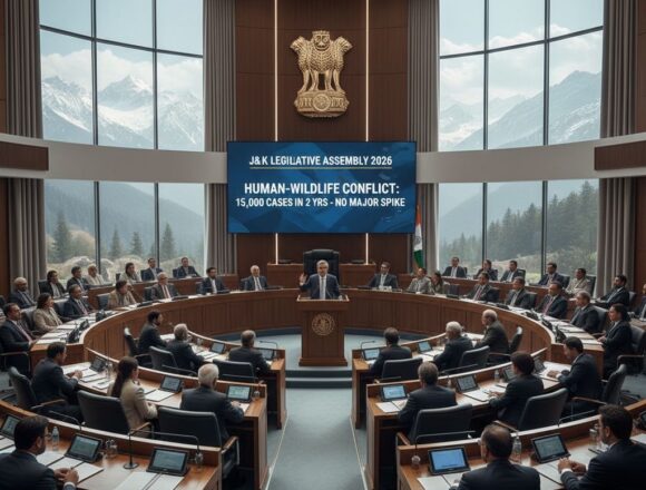 J&K Legislative Assembly 2026: Over 15,000 human-wildlife conflict cases in 2 years, no major spike: J&K Govt
