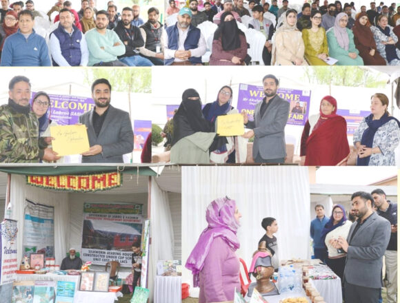 DC SGR DC Srinagar presides over Mega Job Fair at Kashmir Haat