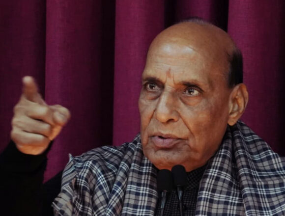 Rajnath Cites Global Conflicts To Urge Self-Reliance In Drone Manufacturing