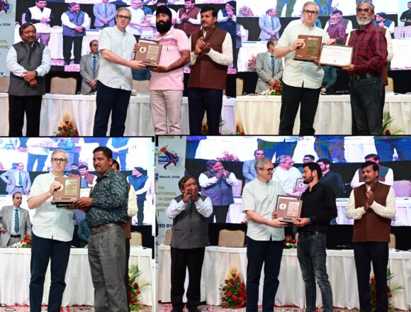 CM Omar Abdullah felicitates frontline electric utility workers at ‘Lineman Diwas’