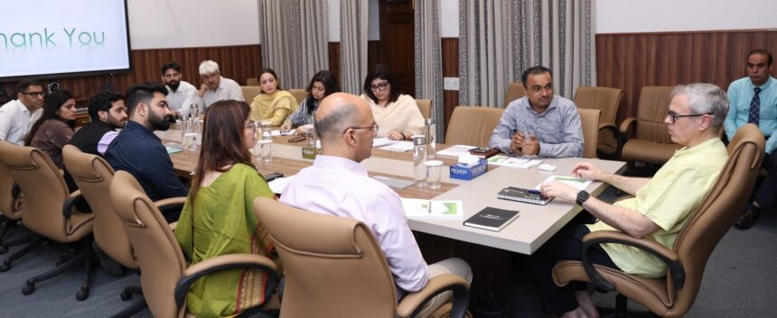 CM Omar Abdullah reviews plan for expansion and modernization of JK House properties across India