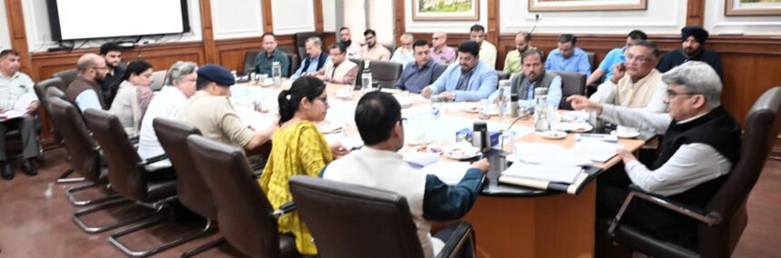 Chief Secretary reviews road safety measures across J&K