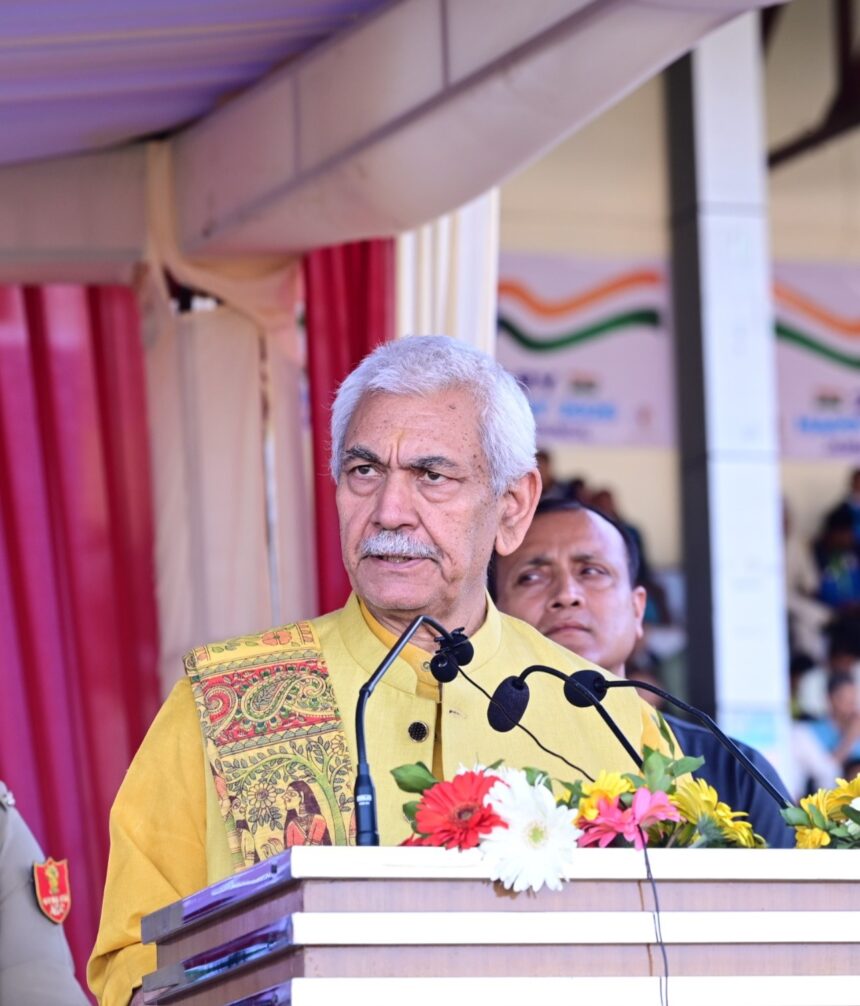 LG attended closing ceremony of 2nd All India Police Kabaddi Cluster at MA Stadium Jammu