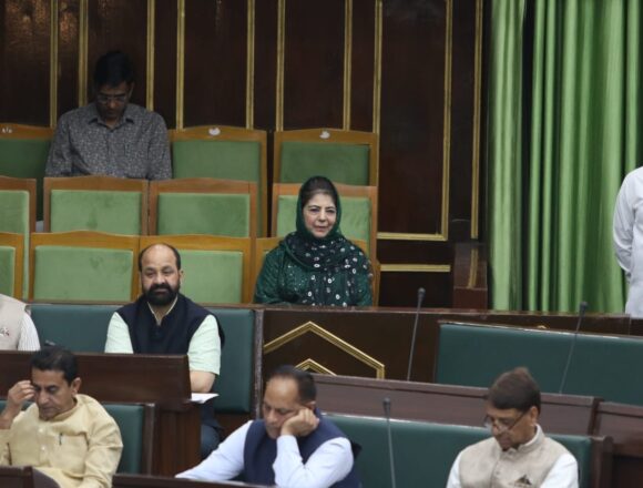Mehbooba Mufti makes first Assembly appearance since 2018
