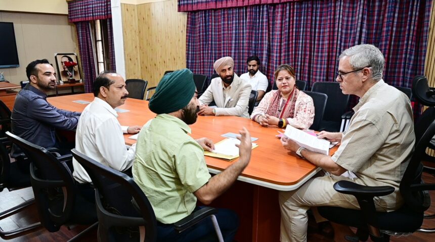 CM Omar Abdullah meets delegations, assures time-bound redressal of public issues