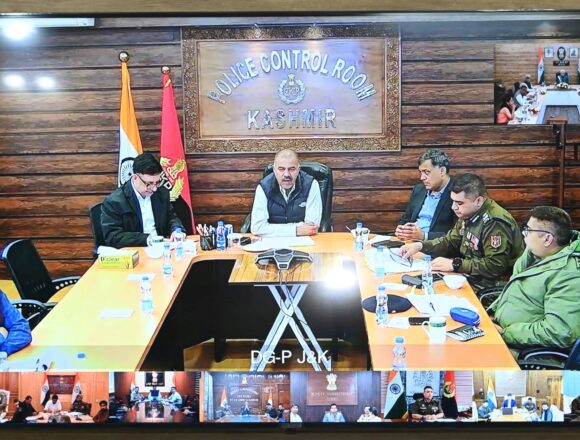 LG Manoj Sinha Chairs High Level Meet with SSPs, DCs