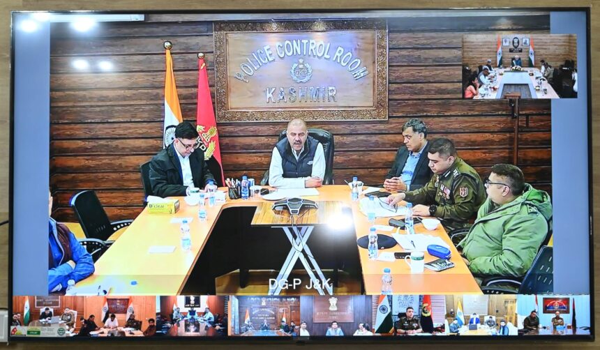 LG Manoj Sinha Chairs High Level Meet with SSPs, DCs