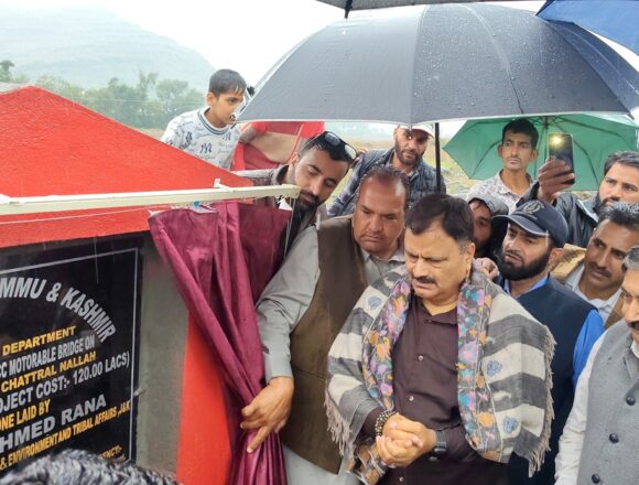 Rana inaugurates, lays foundation for multiple development projects in Mendhar
