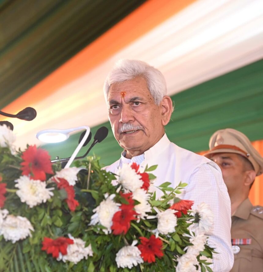 “Vibrant Villages Programme”: LG visited Sariah in Rajouri, inaugurated several development projects