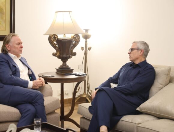 Australian High Commissioner calls on CM Omar Abdullah; discusses cooperation in agriculture, allied sectors