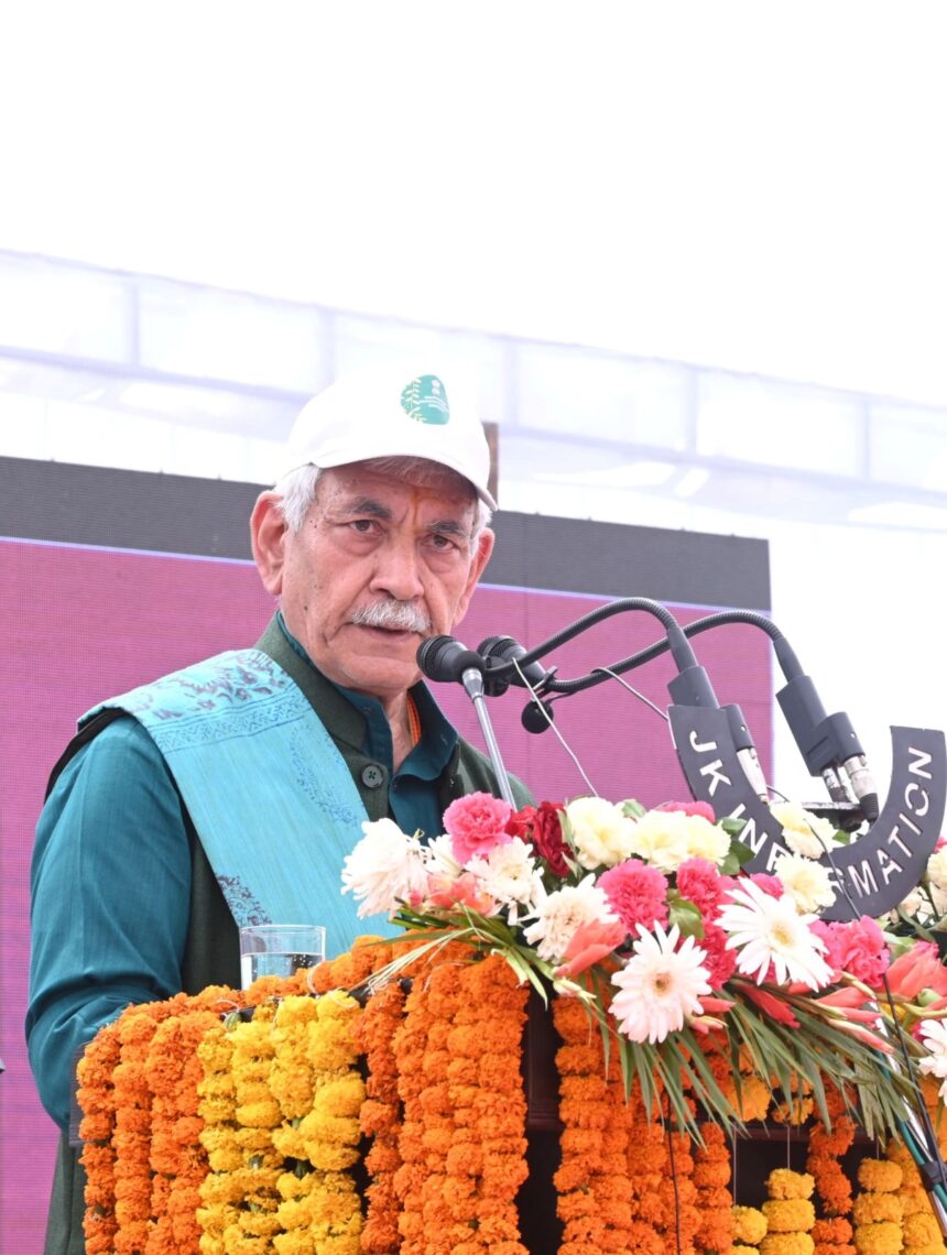 Lieutenant Governor Joins Padyatra in Udhampur for Drug-Free Jammu Kashmir