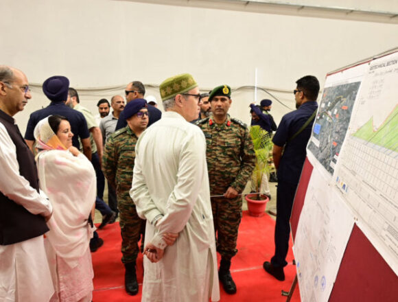 CM Omar Reviews Progress Of 2.7-Km-Long Sungal Tunnel On Jammu-Poonch Highway