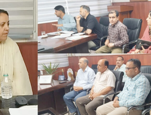 Sakeena Itoo reviews implementation of key academic, student welfare initiatives of DSEJ