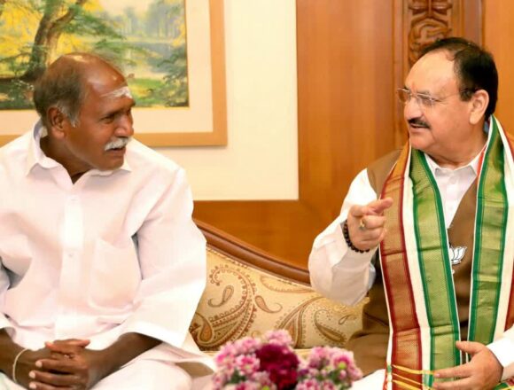 Puducherry: NDA Surges Ahead As Rangasamy, Namassivayam Register Victories
