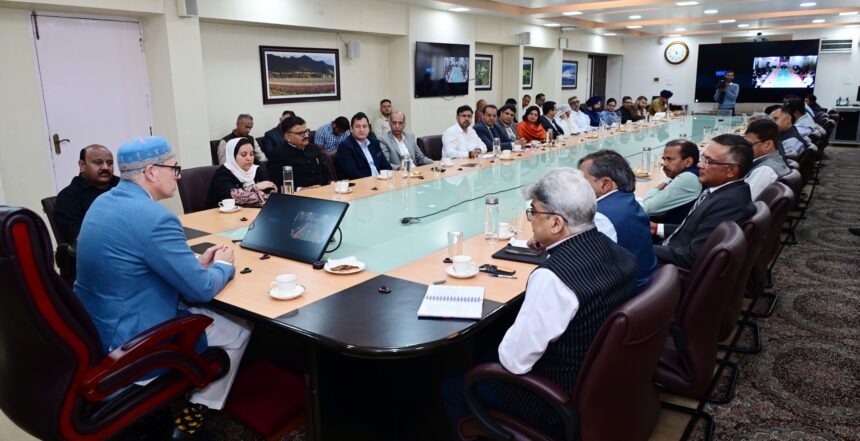 CM Omar Abdullah chairs meeting as Darbar move offices open in Srinagar, sets governance agenda for crucial six-months