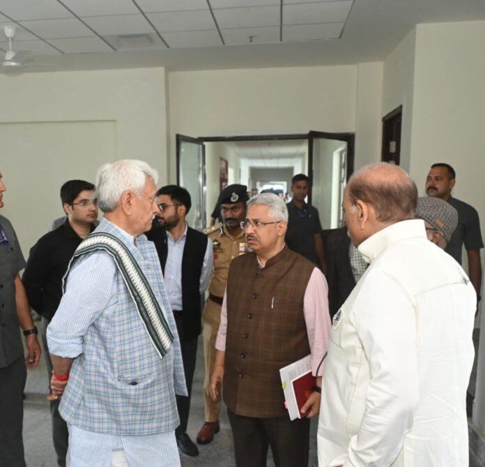 CV2-696x669 LG Sinha Conducts On-Site Inspection Of SASB’S Yatri Niwas At Pantha Chowk