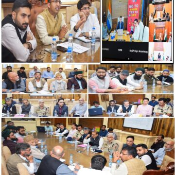 Divisional Commissioner Kashmir reviews Eid-ul-Adha arrangements
