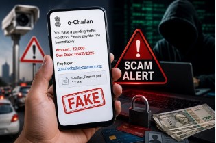 Fake e-Challan SMSs With Malicious Links Circulating, People Asked to Stay Alert